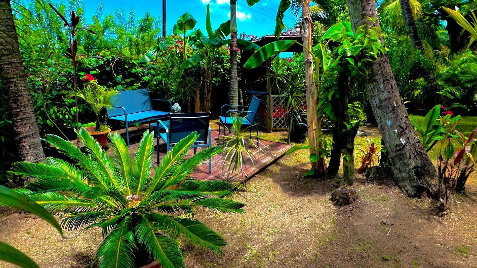 Majo Lounge Dans Un Jardin Tropical A 5 Min De La Mer Caraibe Saint-Pierre Vakantiehuis
